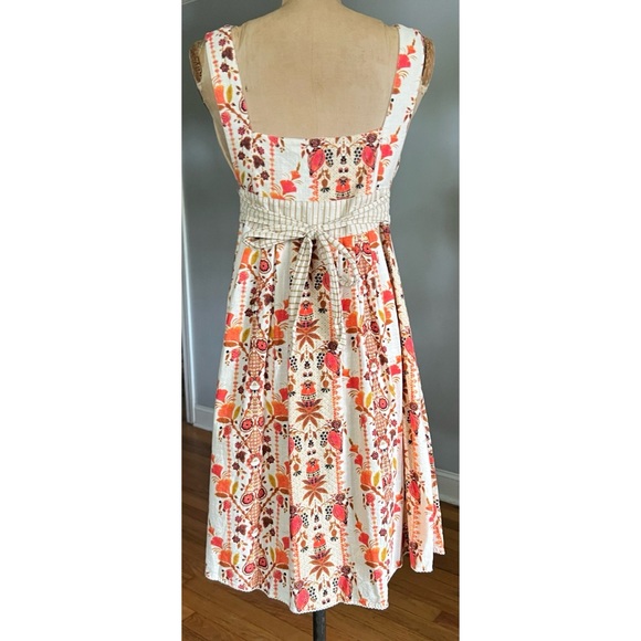 Agua Bendita Anthropologie Goldenrod Midi Dress P XS - Picture 2 of 16
